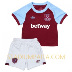 Virallinen pelipaita West Ham United Koti 2020-21 Lyhythihainen - Lasten( + Lyhyet housut )